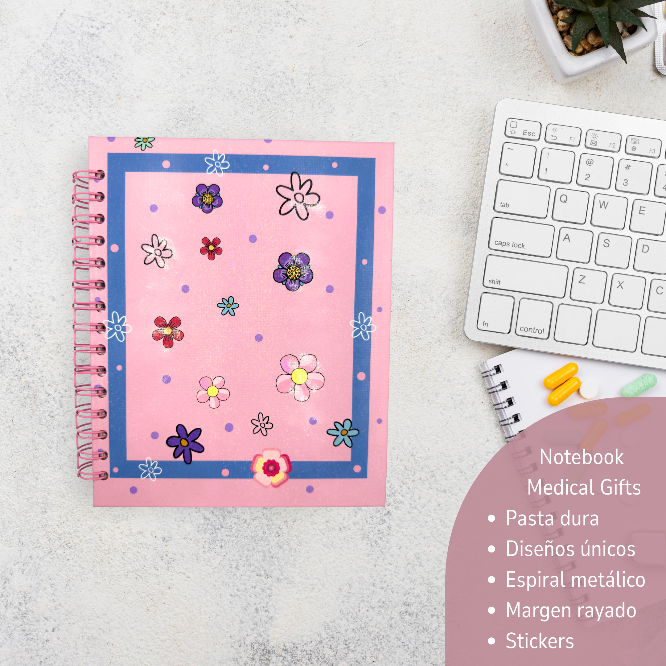 Image of Notebook - Diseño Exclusivo “Flowers”