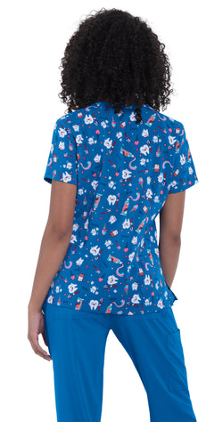 Image of Filipina Estampada Koi - Dientes