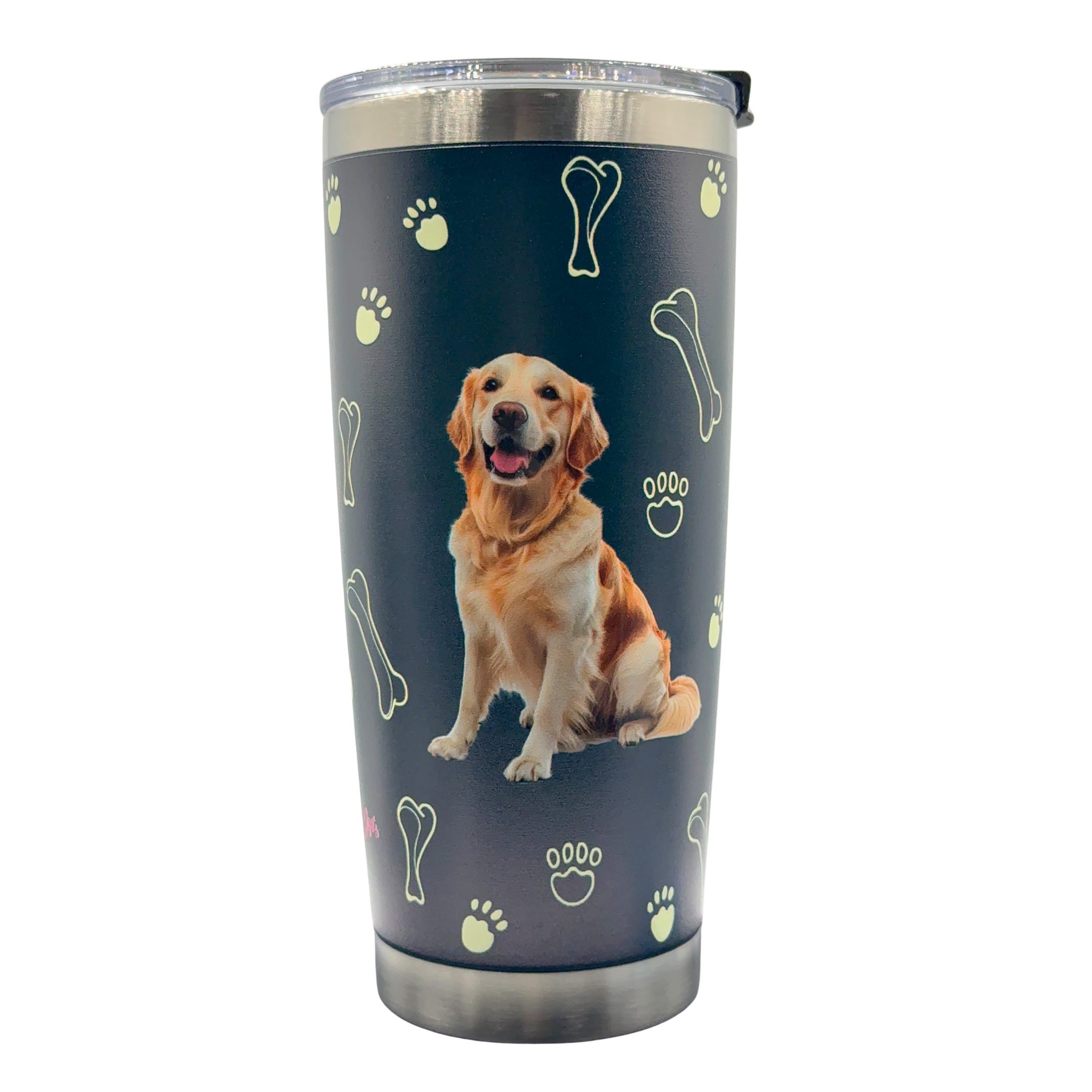 Image of Termo de Acero Inoxidable con Diseño de Perro Labrador