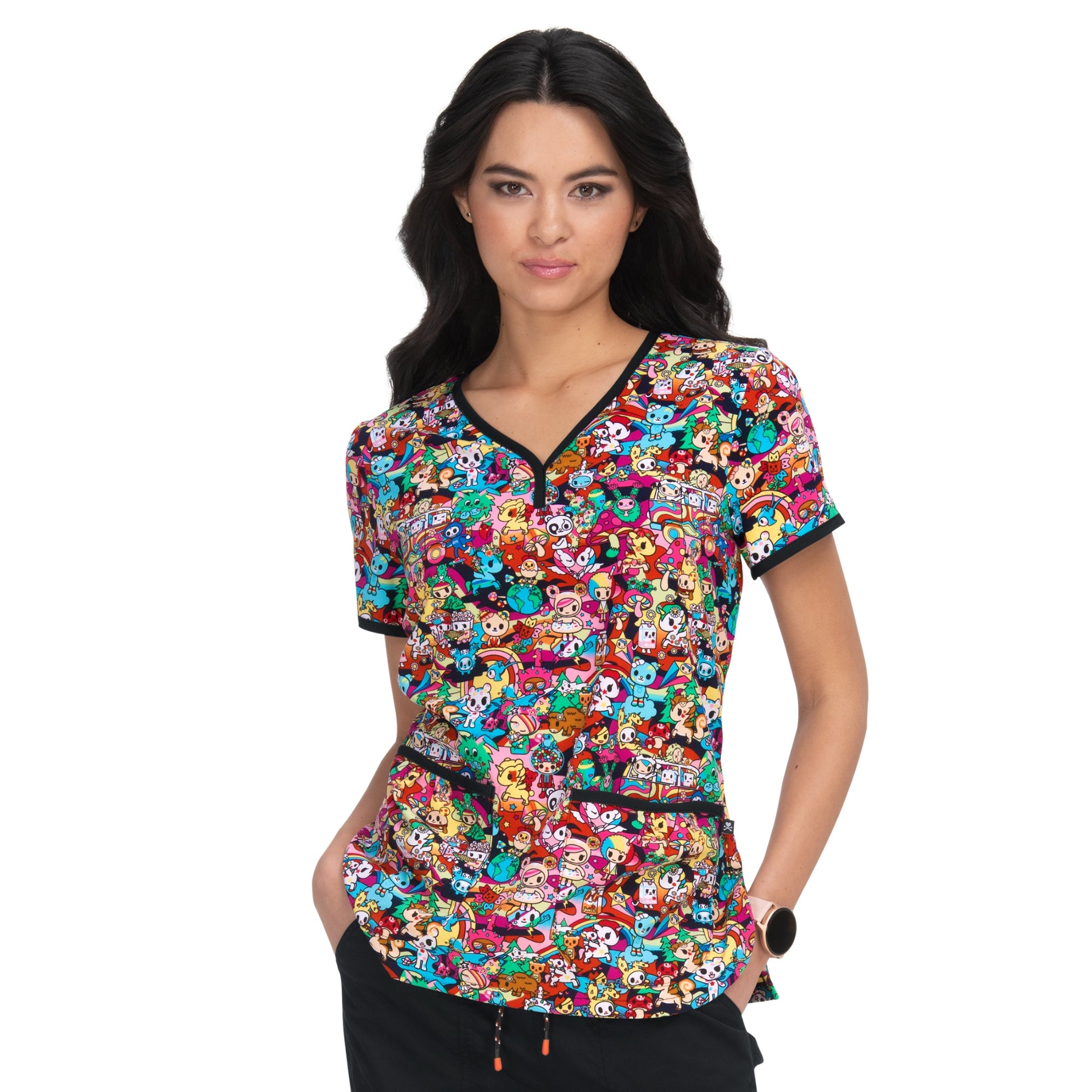 Filipina Eve Stay Groovy Koi Stretch