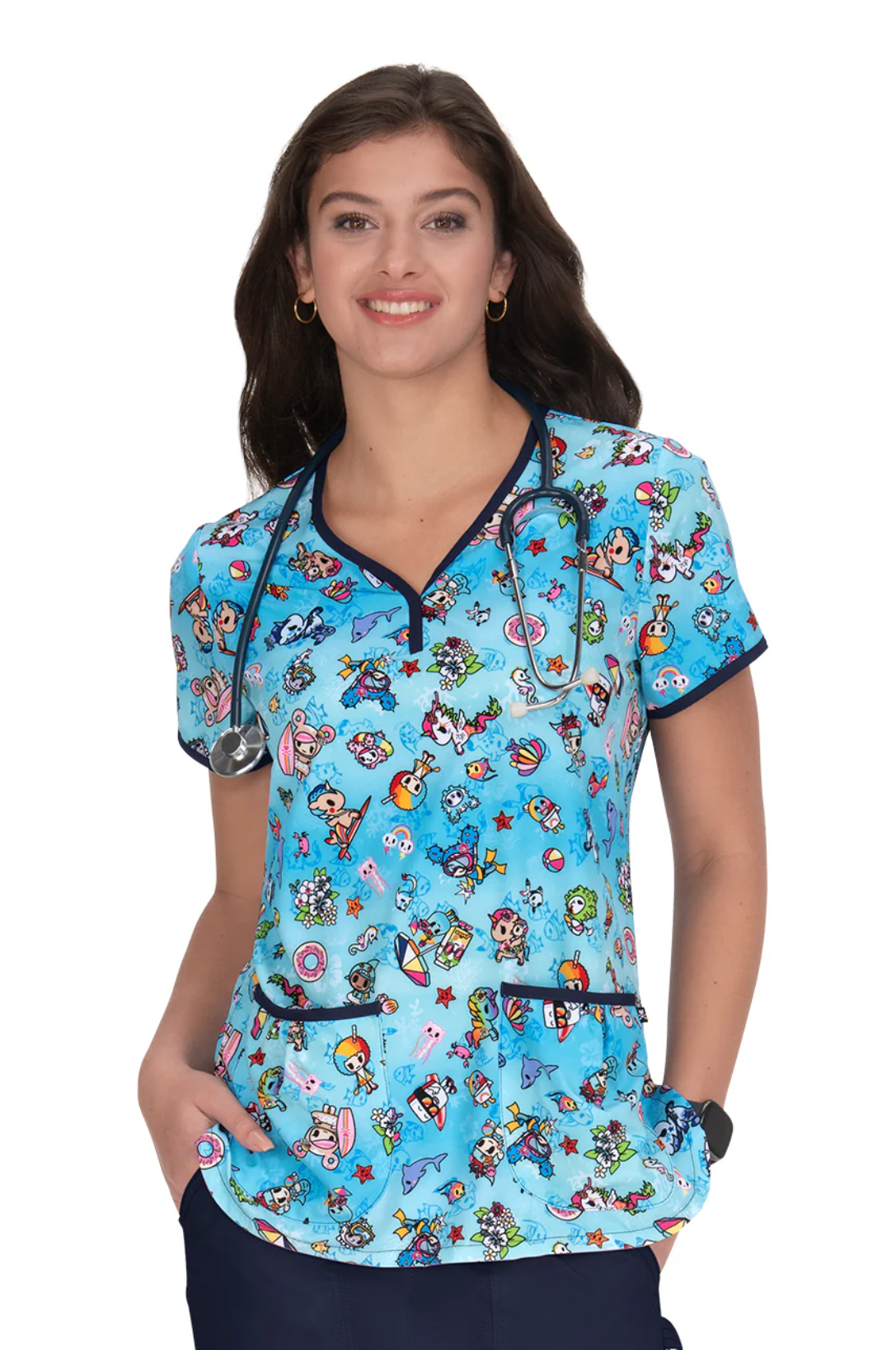 Image of Filipina Estampada KOI TOKIDOKI XS
