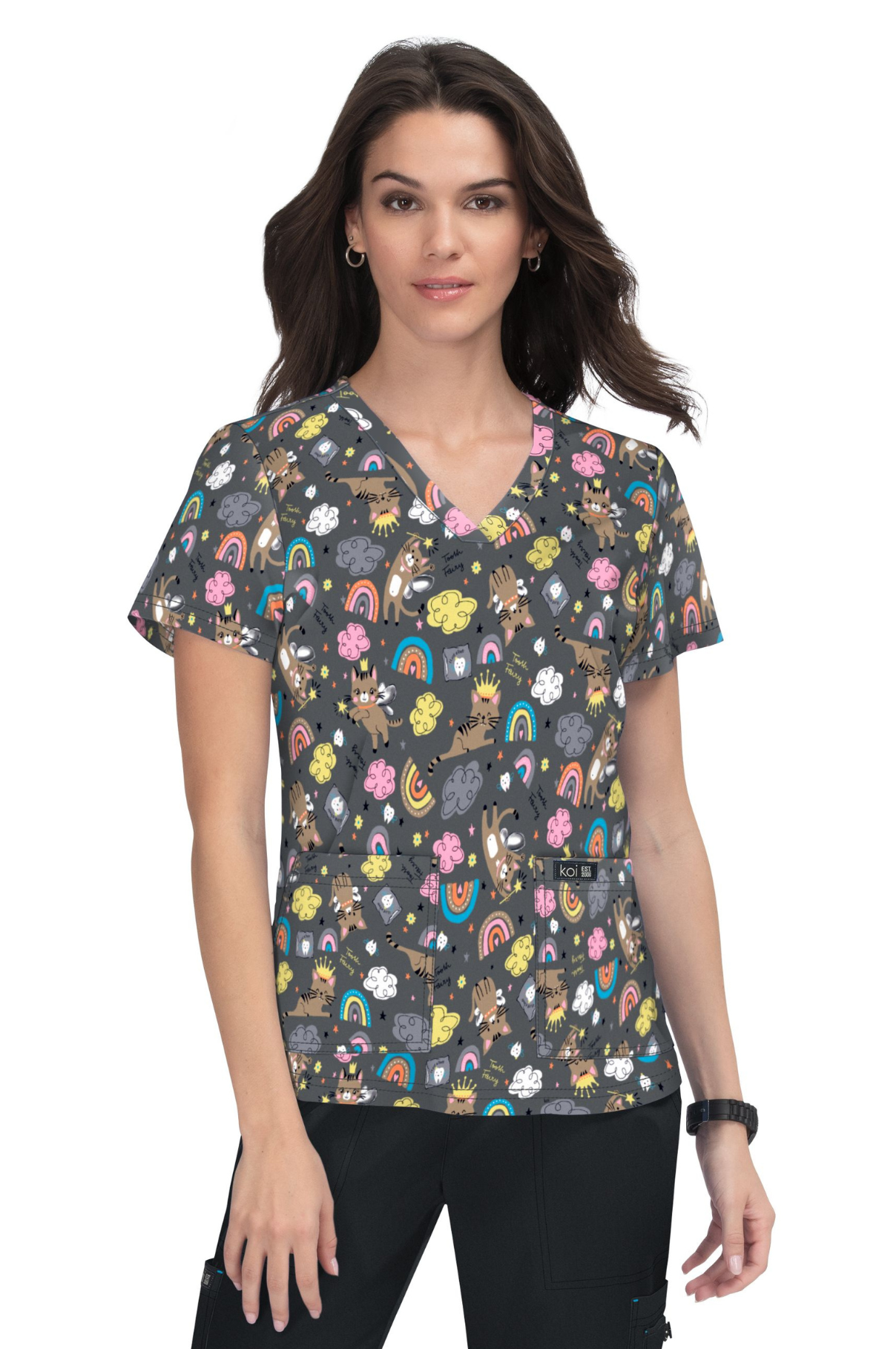 Filipina Estampada Leslie KOI BASICS XS
