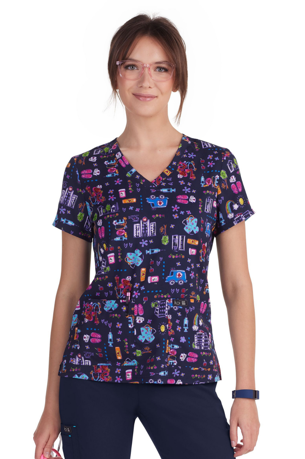 Filipina Estampada Leslie KOI BASICS XS