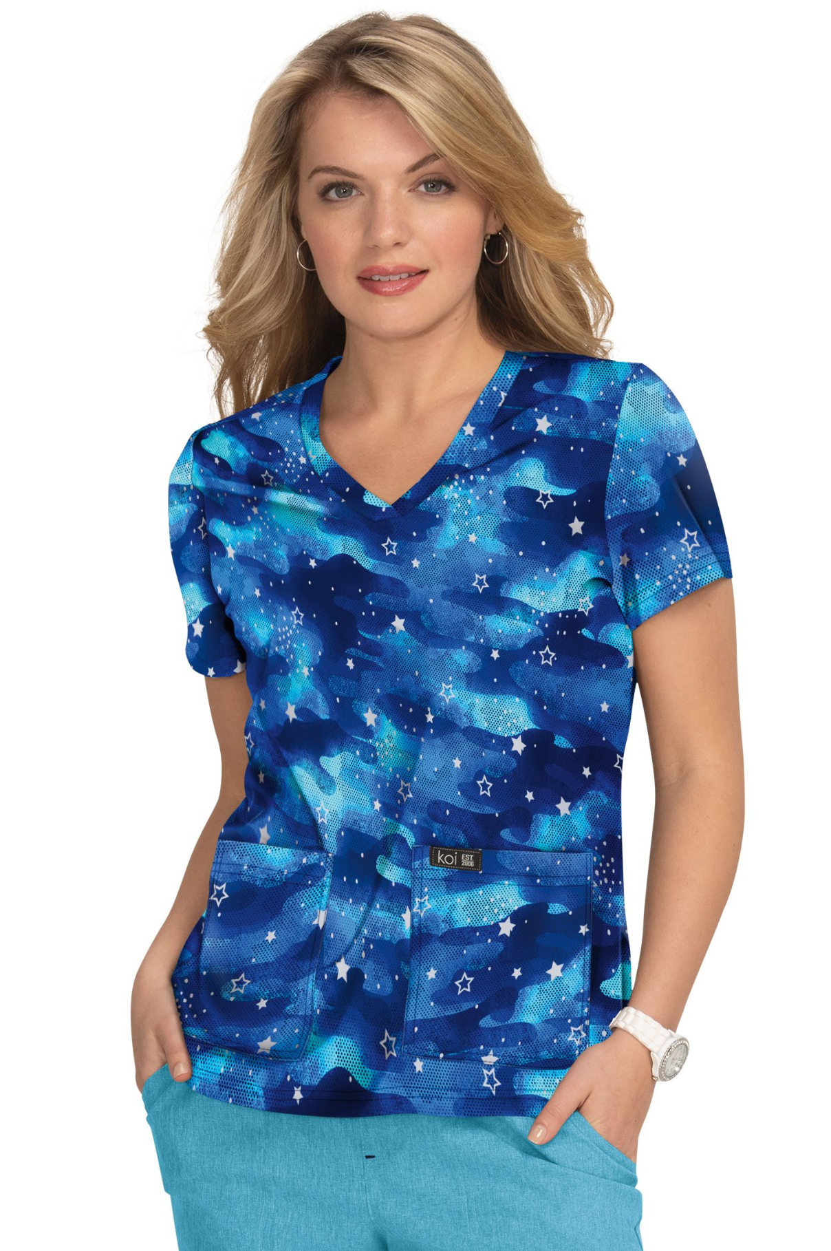 Image of Filipina Estampada Leslie KOI BASICS XS