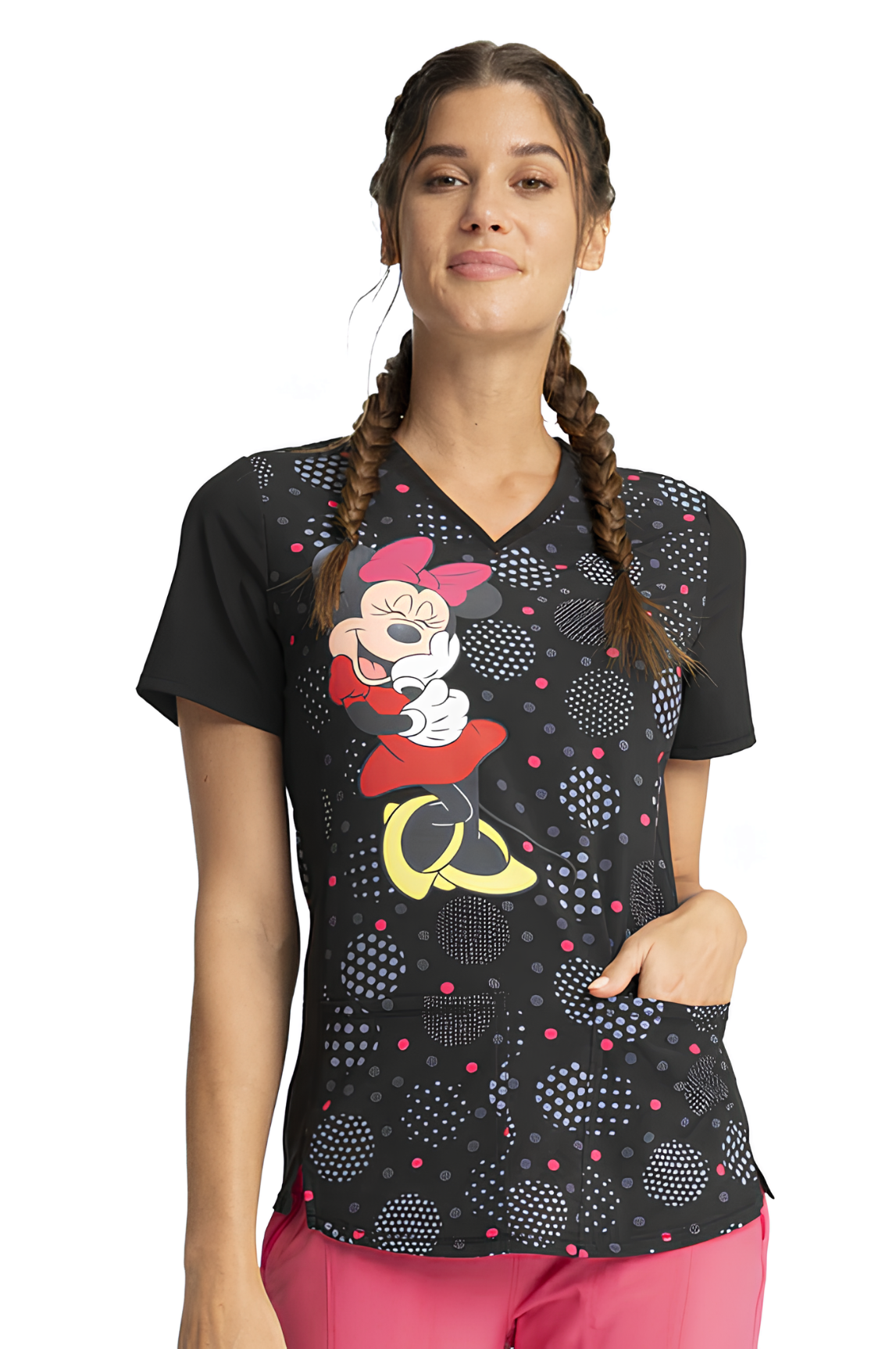 Image of Filipina Estampada Cherokee Mickey para Dama talla XS