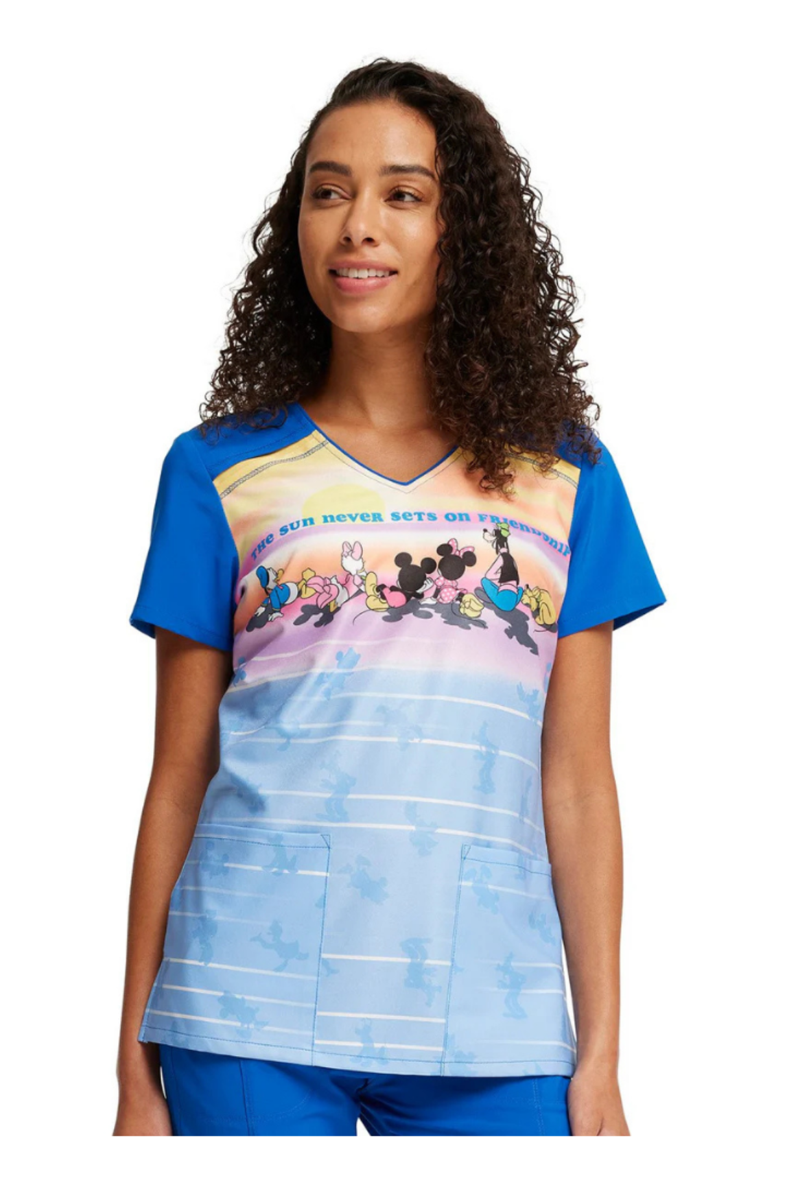 Image of Filipina Estampada Cherokee Mickey para Dama talla XS