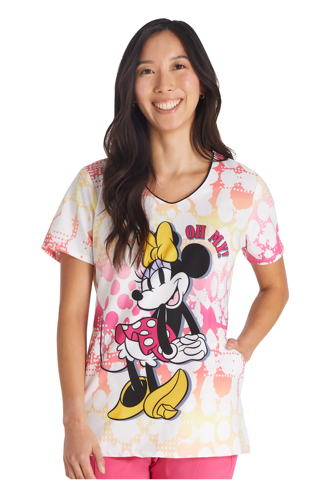 Filipina Estampada Cherokee Mickey para Dama talla XS
