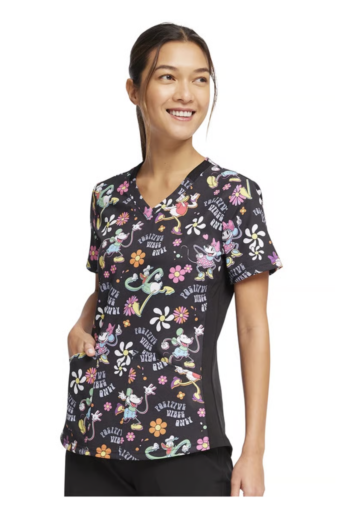Image of Filipina Estampada Cherokee Mickey para Dama talla XS