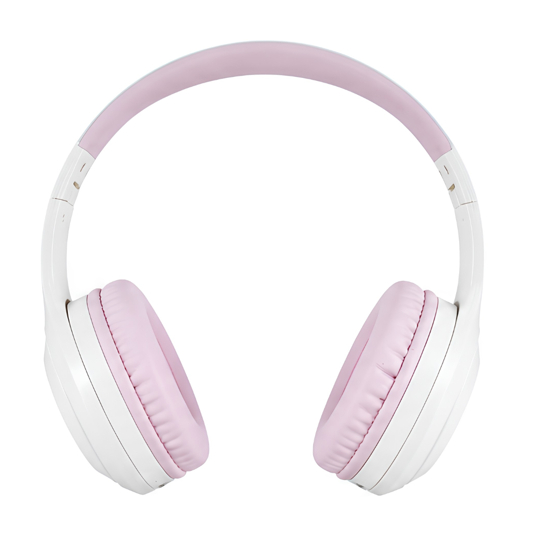 Image of Audífonos Guess Wireless logo pink