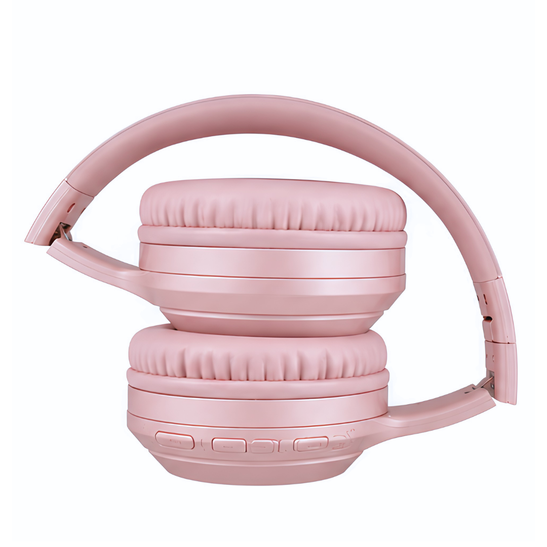 Audífonos Guess Wireless logo pink