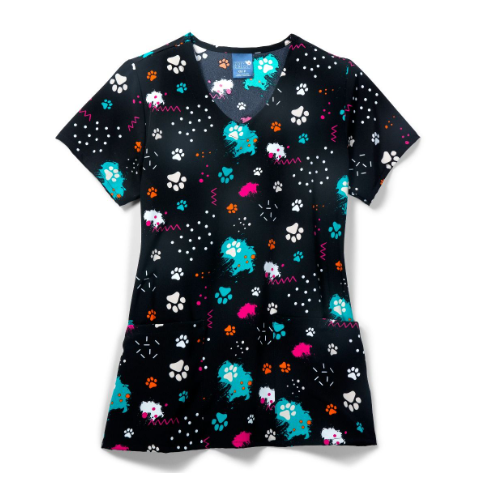 Filipina Estampada Zoe - Huellas