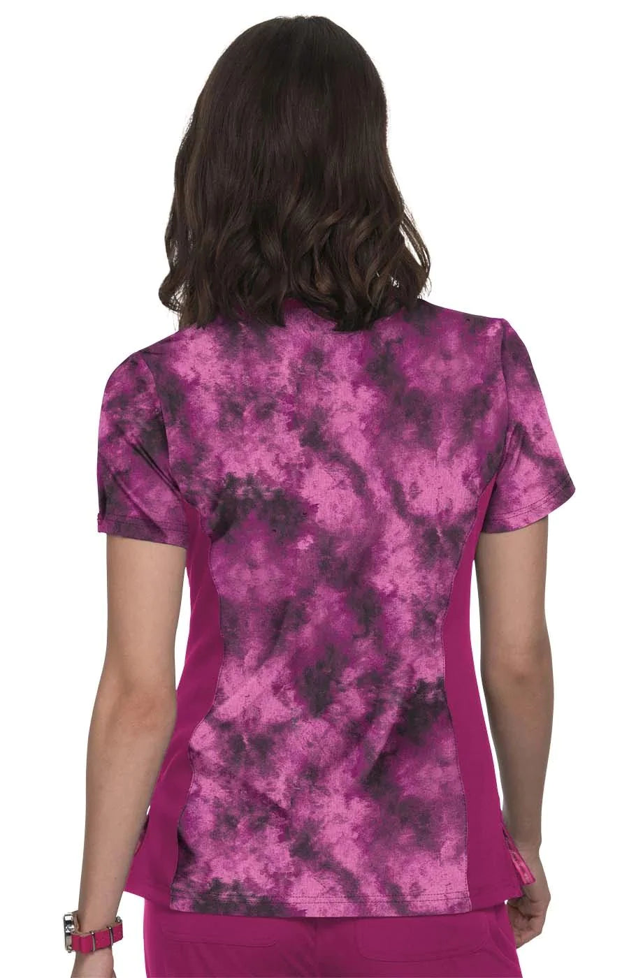 Filipina Raquel Heather Raspberry Tie Dye - Koi Lite Stretch